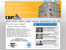 Tablet Screenshot of cbpfab.com